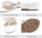 DREAM PAIRS Women’s Fashion Rhinestones Design Slides Sandals
