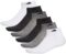 adidas Men’s Athletic Cushioned Low Cut Socks with Arch Compression for a Secure Fit (6-Pair)