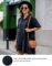 Blooming Jelly Womens Flowy Casual Dress Maternity Summer Dresses V Neck Button Down Cute Mini Dress with Pockets