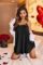 Ekouaer Nightgown Sexy Lingerie for Women Nightwear Lace Chemise Sleeveless Camisole Slip Dress Babydoll Sleepwear