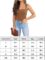 REORIA Womens Sexy Square Neck Sleeveless Tank Tops Bodysuits Clubwear