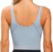 THE GYM PEOPLE Womens’ Sports Bra Longline Wirefree Padded with Medium Support