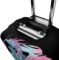 Transgender Japanese Dragon Funny Luggage Cover Elastic Suitcase Protector Washable Travel Gear Cover Fits 19-32 Inch