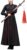 Deluxe Women’s Chinese Traditional Princess Hanfu Dress Ombre Pleated Stage Performance Wear