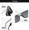 Trendy Retro Vintage 70s Square Flat Aviator Sunglasses for Women Men Rectangle Small Shades Narrow Sunnies Cool Cute Fashion (Tortoise Shell Blue+Light Yellow Green)