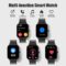 Choiknbo Smart Watch, Fitness Tracker SmartWatch for Android/iOS Phones, 1.69″ Full Touch Screen with Heart Rate Sleep, Step Counter, IP68 Waterproof Smart Watches for Man/Women