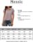 Messic Womens Short Sleeve Blouses Collared V Neck Shirts Chiffon Summer Business Casual Tops