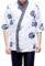 LifeHe Mens Women Sushi Chef Jacket Japanese Kitchen Uniform Sushi Workwear Kimono Cardigan
