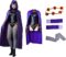 miccostumes Women’s Full Set Purple Cloak Black Bodysuit Cosplay Costume
