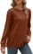 Geifa Sweatshirts for Women Crewneck Puff Sleeve Tunic Tops Lightweight Sweaters Fashion 2023