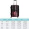 Baseball American Flag Funny Luggage Cover Elastic Suitcase Protector Washable Travel Gear Cover Fits 19-32 Inch