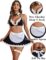 Avidlove Sexy Maid Lingerie for Women Roleplay Lingerie Cosplay Lingerie Set Sexy Christmas Costumes