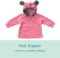 Kids Fleece Sweatshirt Jacket – Baby Boy & Girl Sweater Outerwear Coat Toddler Full Zip Hoodie for Children