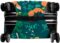 WOEZKEX Summer Leaves Flowers Floral Foxes Luggage Cover Washable Travel Gear Cover 18/24/28/32 Inch Suitcase Protective Cover