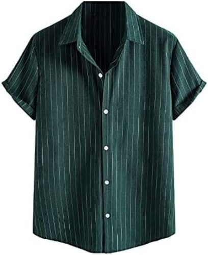 SOLY HUX Men’s Short Sleeve Button Down Shirts Casual Dress Going Out Camp Tops