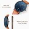 BEN NEVIS Mens Watches, Minimalist Fashion Simple Wrist Watch for Men Analog Date with Leather Strap