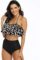2Pcs Baby Girl Swimsuit High Waisted Bathing Suit Halter Neck Swimwear Women Bikini Sets for Family