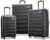 Samsonite Omni 2 Hardside Expandable Luggage with Spinner Wheels, 3-Piece Set (20/24/28), Midnight Black
