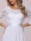 Elegant Ever-Pretty Women’s 3/4 Sleeve Empire Waist Maxi Bridesmaid Dress 07412
