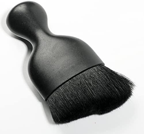 AOCISKA Car Interior Detailing Brush,Soft Bristle Cleaning Brush Car Detailing Brush Dusting Brush,Car Interior Cleaning Tool,Auto Detail Brush Car Dash Duster Brush (Black)