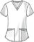 Scrubs for Women Workwear Professionals V-Neck Top, Soft Stretch WW665