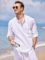 COOFANDY Men’s Cotton Linen Henley Shirt Long Sleeve Hippie Casual Beach T Shirts