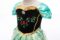 Snow Queen Anna Princess Costume Birthday Party Dress Up for Little Girls with Wig,Crown,Wand,Gloves 3-10 Years