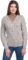 SAOL 100% Merino Wool Ladies Hooded Zipped Cardigan Sweater