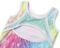 EQSJIU Gymnastics Leotards for Girls Kids Sparkly Patterned Rainbow Galaxy Aurora Colorful Butterfly Flower Dancewear
