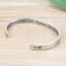Memgift Inspirational 𝐁𝐫𝐚𝐜𝐞𝐥𝐞𝐭𝐬 𝐟𝐨𝐫 𝐖𝐨𝐦𝐞𝐧 Cuff Bangle Encouragement Jewelry Gifts for Her Birthday