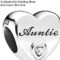 Pandora Auntie Love Heart Charm – Compatible Moments Bracelets – Jewelry for Women – Mother’s Day Gift – Made with Sterling Silver & Cubic Zirconia