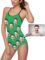 Custom One-Piece Swimsuits with Face Photo Novelty Swimwear for Women (XS-5XL)