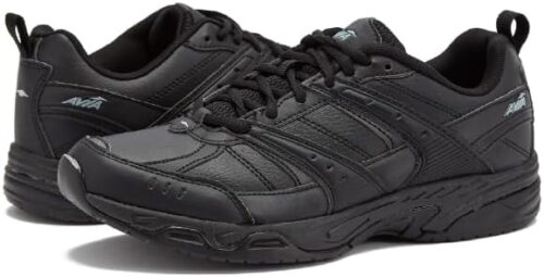 Avia Avi-Union II Non Slip Shoes for Men Food Service – Comfort Restaurant Work Men’s Shoes, Black or White Slip Resistant Shoes for Men, Medium, Wide or Extra Wide