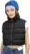 Women’s Winter Cropped Puffer Vest Lightweight Sleeveless Cute Outerwear Puffer Vest