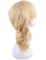 Morvally Short Straight Blonde Bob Wig with Two Jaw Claws Ponytail Hair for Cosplay Costume Halloween Wigs