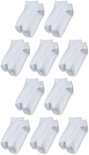 Hanes Women’s Value, Low Cut Soft Moisture-Wicking Socks, 10-Packs