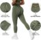 OMKAGI Workout Set for Women 2 Piece Seamless One Shoulder Sports Bra Scrunch Butt Lifting leggings Gym Outfits Tracksuits