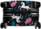 WOEZKEX Unicorns Flowers Leaves Halloween Luggage Cover Washable Travel Gear Cover 18/24/28/32 Inch Suitcase Protective Cover