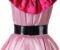 Haocoyee Oshi No Ko Cosplay Costume Ai Hoshino Akuamarin Anime Cosplay Uniform Pink Dress Outfit with Wig for Girls Women