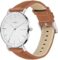 BUREI Men’s Fashion Minimalist Wrist Watch Analog Date with Leather Strap