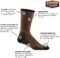DARN TOUGH (2001) John Henry Boot Midweight with Cushion Men’s Sock
