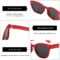 ZENOTTIC Cateye Polarized Sunglasses for Women – Oversized Sun Glasses UV400 Protection Retro Shades Designer Style