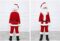 ELFJOY Children’s Santa Suit Kids Christmas Halloween Costume Cosplay Set of 11 Pcs