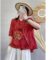 Suit Chinese Shirt Traditional Clothing Women Hanfu Spring Summer Cotton Hemp Embroidered T-Shirt