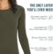 Woolly Clothing Women’s Merino Pro-Knit Wool Crew Neck Sweatshirt – Mid Weight – Wicking Breathable Anti-Odor