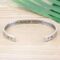 Memgift Inspirational 𝐁𝐫𝐚𝐜𝐞𝐥𝐞𝐭𝐬 𝐟𝐨𝐫 𝐖𝐨𝐦𝐞𝐧 Cuff Bangle Encouragement Jewelry Gifts for Her Birthday