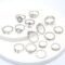 BELICEY 9-15PCS Knuckle Stacking Rings Set for Women Crystal Rhinestone Finger Statement Ring Sets Vintage Joint Knot Mid Rings for Teen Girls Stackable Rings Jewelry Accessories