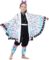 Anime Slayer Costume Outfit, Kimono Cosplay Costume Outfits Halloween Christmas Set White