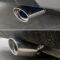 Stainless Steel Car Exhaust Tip, 2.5″ to 3.3″ Universal Car Exhaust Pipe Modification Tail Throat Tail Pipe, Steel Exhaust Tips Chrome-Plated Finish Tailpipe (Silver/A Style)
