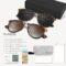 MINOQIO Polarized Sunglasses For Women 100% UV Blocking Retro Round Fashion Mirrored Lens Sunglasses For Man & Women
